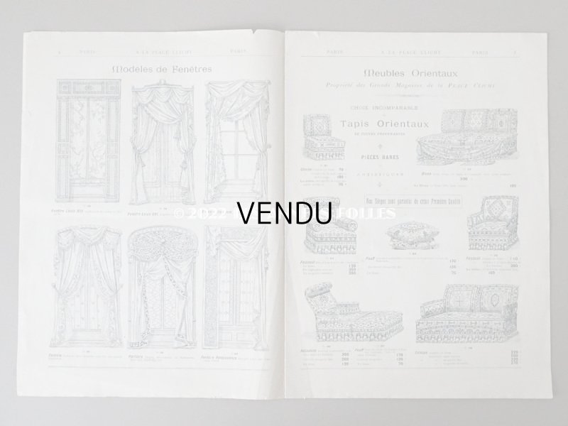 画像4: アンティーク 家具のカタログ DECORATION ET INSTAKKATION COMPLETE D'APPARTEMENTS - A LA PLACE CLICHY -