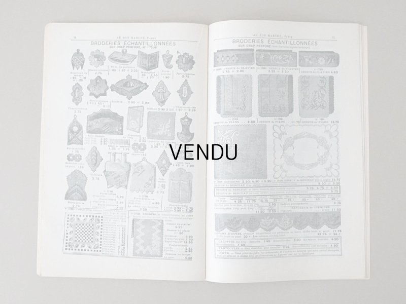 画像14: アンティーク ボンマルシェのカタログ メルスリー - AU BON MARCHE -