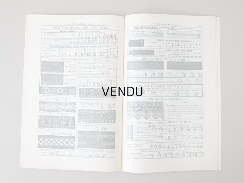 画像15: アンティーク ボンマルシェのカタログ メルスリー - AU BON MARCHE -
