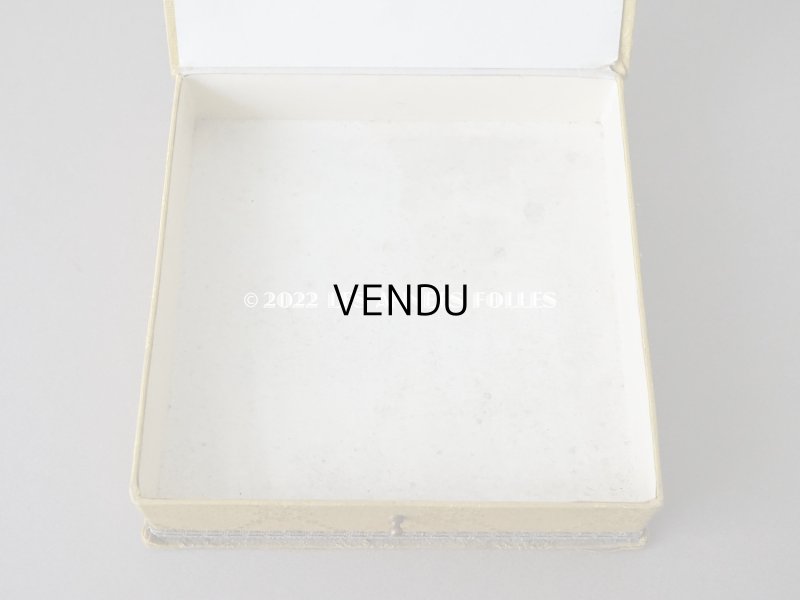 画像16: 1920年代  アンティーク リボン刺繍入り お菓子箱