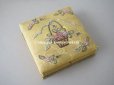 画像2: 1920年代  アンティーク リボン刺繍入り お菓子箱   (2)