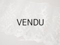 1900年代 アンティーク 幅広 花柄　シャンティイレース  18.4cm幅  1.2m