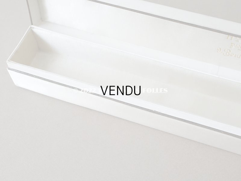 画像18: 1900年代 アンティーク  箱入り 天使の大きなファン シャンティイレース&マザーオブパール