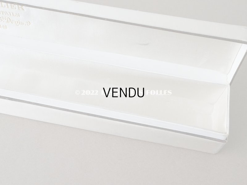 画像20: 1900年代 アンティーク  箱入り 天使の大きなファン シャンティイレース&マザーオブパール