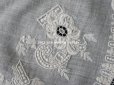 画像12: 19世紀末 アンティーク  結婚式のハンカチ モノグラム刺繍入り　ホワイトワーク＆手編みのヴァランシエンヌレース
