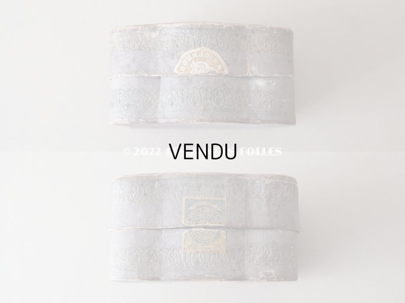 画像4: アンティーク パウダーボックス POUDRE DE RIZ PRIMA VIOLETA - BOURJOIS PARIS -