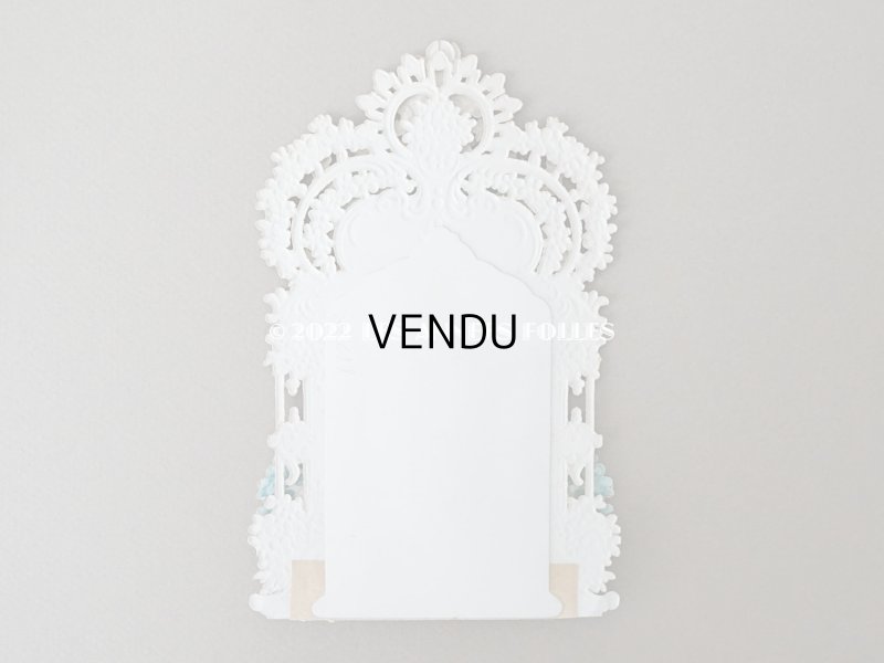 画像3: アンティーク  初聖体の立体カニヴェ 勿忘草 ポップアップ クロモ