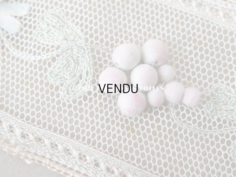 画像7: 19世紀末 アンティーク トリム リボン刺繍 4.65m  約5.4cm幅 