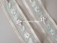 画像4: 19世紀末 アンティーク トリム リボン刺繍 4.65m  約5.4cm幅 