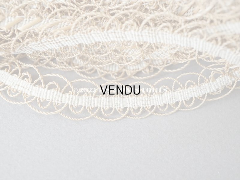 画像5: 19世紀 アンティーク ストロー素材のブレード 帽子用  約9〜10m  1.3cm幅 