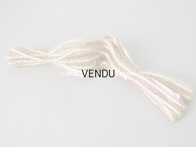 画像3: 19世紀 アンティーク ストロー素材のブレード 帽子用  約9〜10m  1.3cm幅 