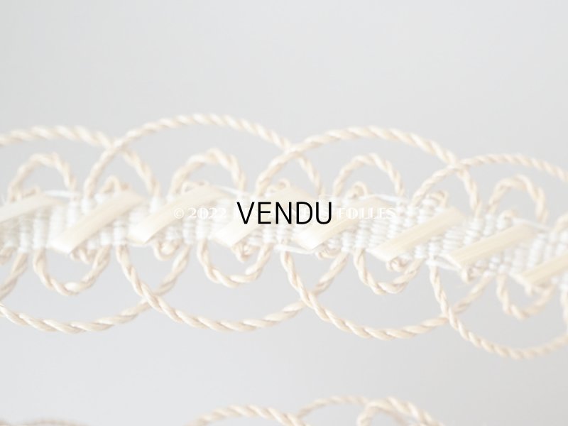 画像7: 19世紀 アンティーク ストロー素材のブレード 帽子用  約9〜10m  1.3cm幅 