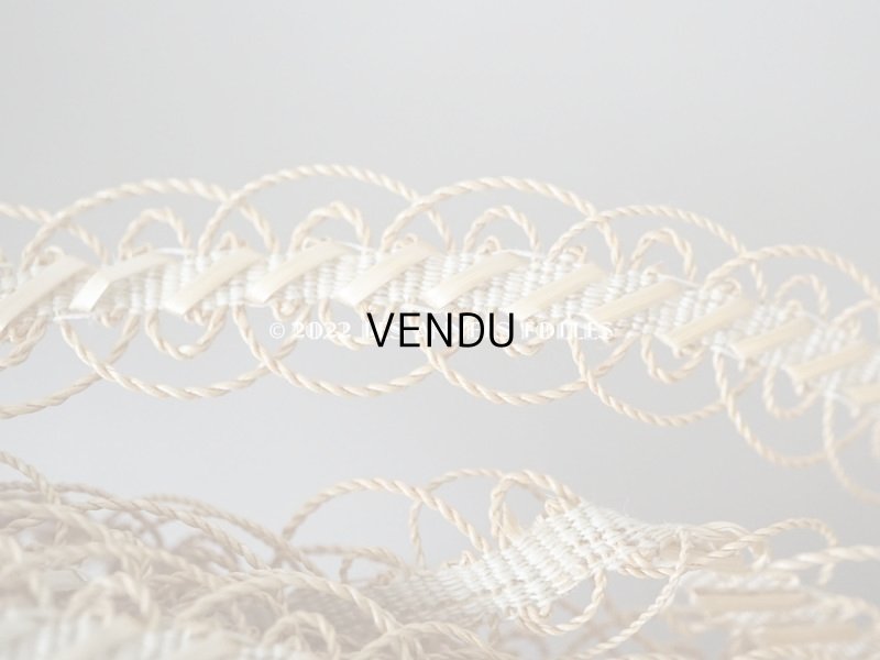 画像6: 19世紀 アンティーク ストロー素材のブレード 帽子用  約9〜10m  1.3cm幅 