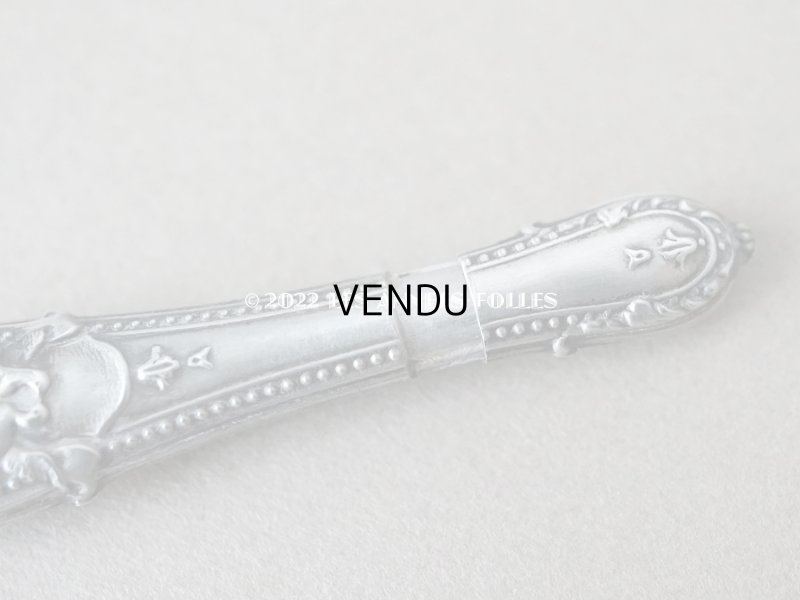 画像13: 1900年代 アンティーク シルバー製 鳥＆薔薇 裁縫道具セット 目打ち&ニードルケース&ハサミ