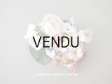 アンティーク 布花のブーケ　薔薇＆マーガレット