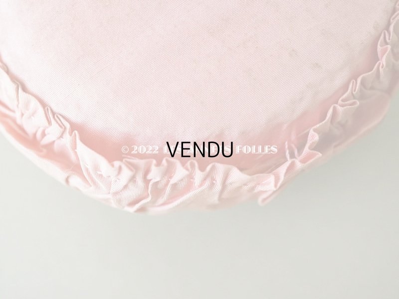 画像11: アンティーク シルク製　5色の薔薇のロココトリム付き ピンクッション 