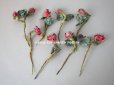 画像10: 19世紀　ナポレオン3世時代 アンティーク 薔薇の布花のセット　