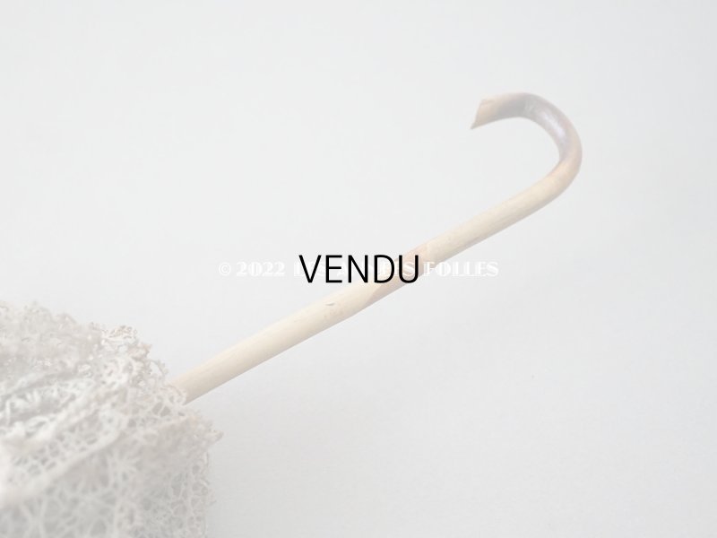 画像3: 1900年代 アンティーク  ドール用 パラソル 薔薇模様