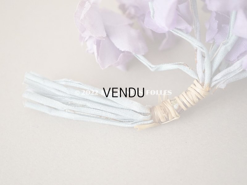 画像7: 1900年代 アンティーク 菫のブーケの布花 パルマスミレ