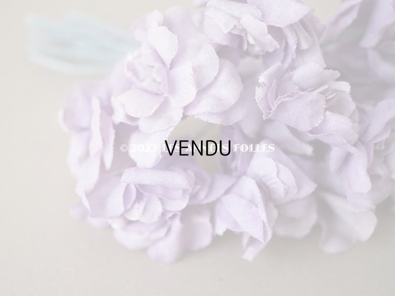 画像3: 1900年代 アンティーク 菫のブーケの布花 パルマスミレ