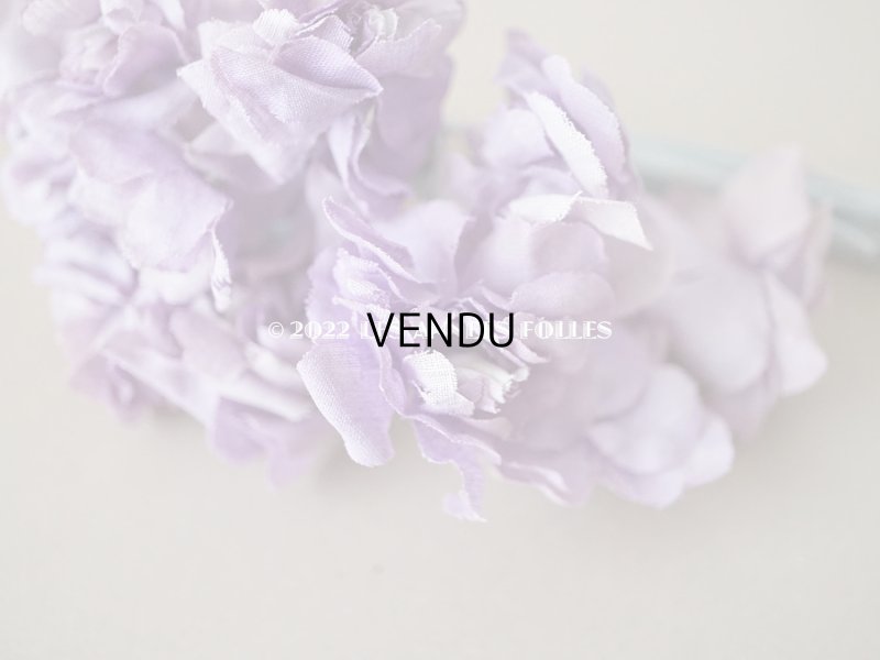 画像4: 1900年代 アンティーク 菫のブーケの布花 パルマスミレ