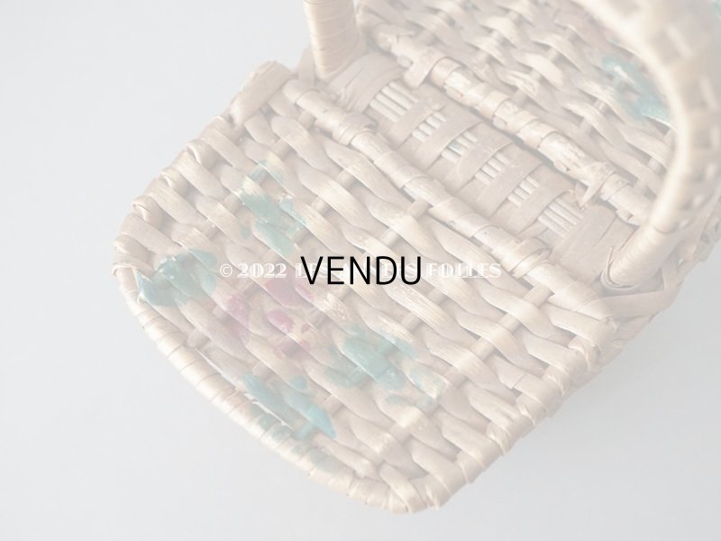 画像9: アンティーク ドール用 プチサイズ 薔薇のパニエ ローズパニエ