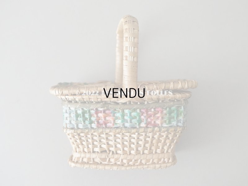 画像5: アンティーク ドール用 プチサイズ 薔薇のパニエ ローズパニエ