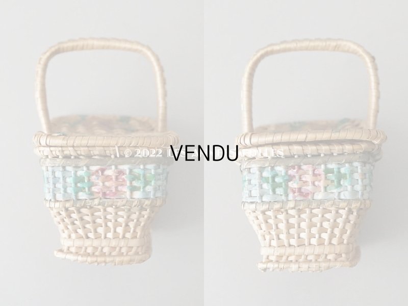 画像6: アンティーク ドール用 プチサイズ 薔薇のパニエ ローズパニエ