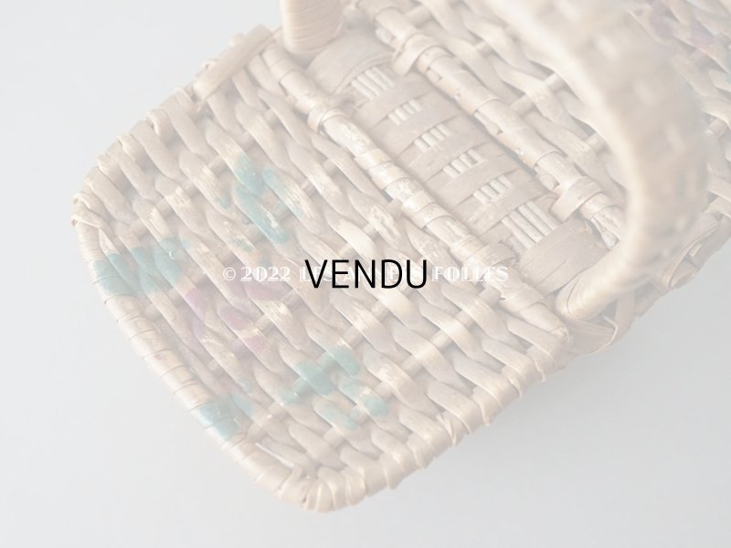 画像10: アンティーク ドール用 プチサイズ 薔薇のパニエ ローズパニエ