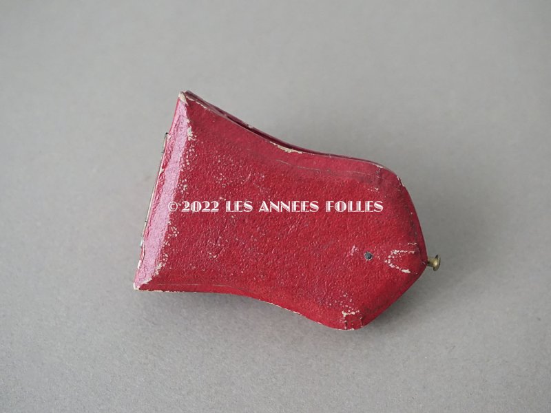 画像4: 19世紀 アンティーク ジュエリーボックス 赤&水色