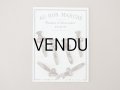 アンティーク ボンマルシェ 台紙付き ジャルティエの金具 靴下留めの金具  -AU BON MARCHE-
