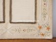 画像7: 19世紀末 アンティーク リボン刺繍のパネル プレザントワール フォトフレーム