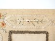 画像3: 19世紀末 アンティーク リボン刺繍のパネル プレザントワール フォトフレーム