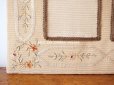 画像6: 19世紀末 アンティーク リボン刺繍のパネル プレザントワール フォトフレーム