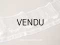 アンティーク  花のガーランド　幅広 手編みのボビンレース アプリカシオン・アングルテール 1.68m 幅16.4cm  