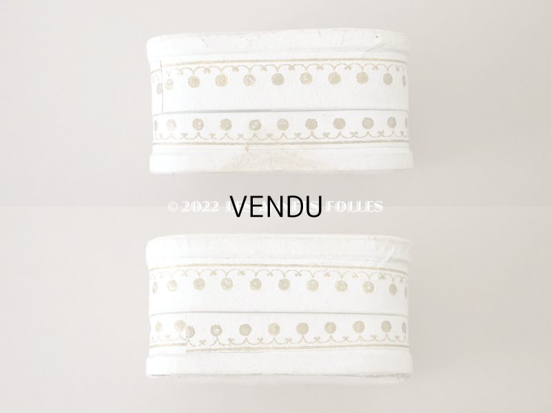 画像10: アンティーク パウダーボックス POUDRE DE PERLES FINES - PARFUMERIE LA PERLE PARIS -