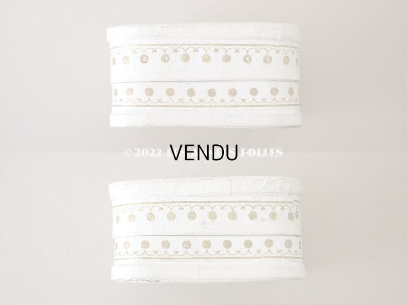 画像9: アンティーク パウダーボックス POUDRE DE PERLES FINES - PARFUMERIE LA PERLE PARIS -