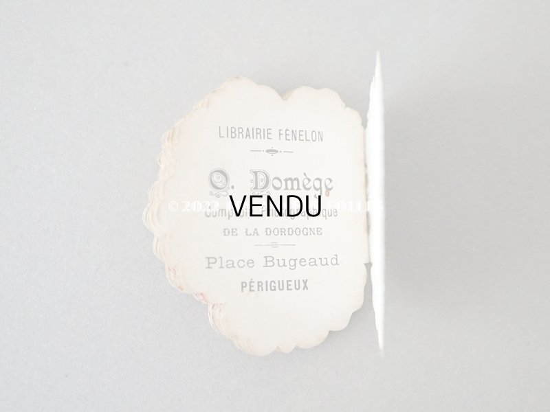 画像7: 1902年 アンティーク パンジー型 書店のカレンダー