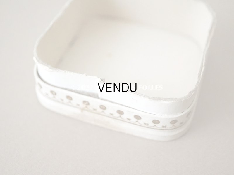 画像7: アンティーク パウダーボックス POUDRE DE PERLES FINES - PARFUMERIE LA PERLE PARIS -