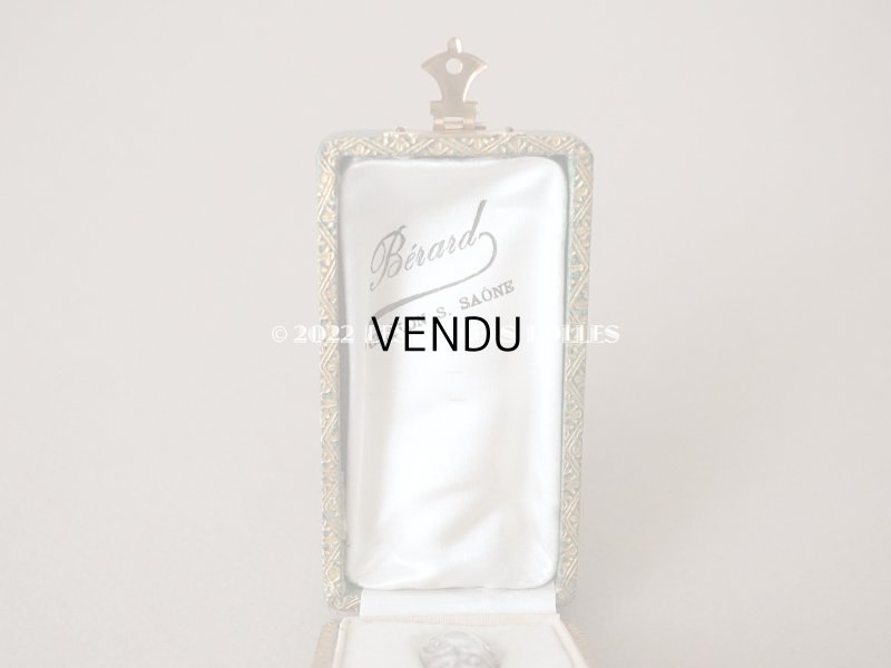 画像3: 1900年代 アンティーク シルバー製 シーリングスタンプ ロカイユ装飾 箱入り【 S.L 】