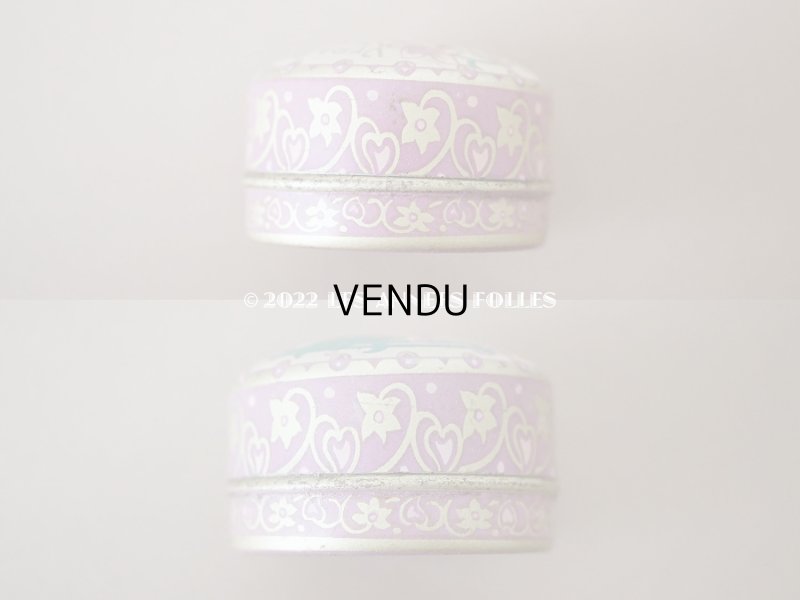 画像4: 1900年代 アンティーク 菫のワセリン缶 VERA PRIMA VIOLETTA VASELINE PARFUMEE - JAMY PARIS -