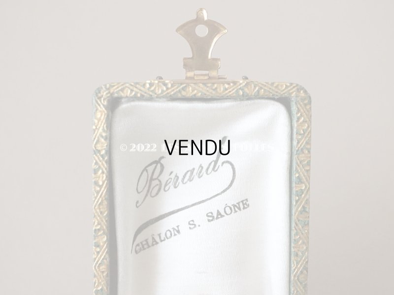 画像4: 1900年代 アンティーク シルバー製 シーリングスタンプ ロカイユ装飾 箱入り【 S.L 】