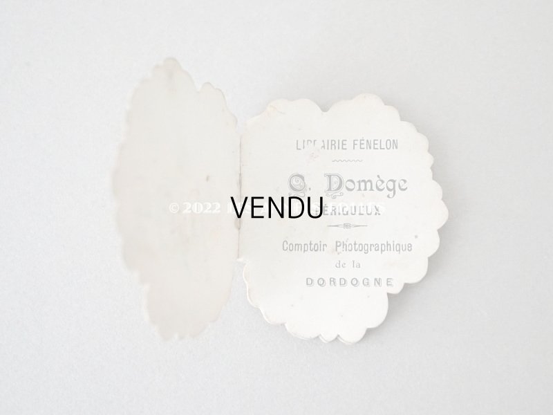 画像4: 1902年 アンティーク パンジー型 書店のカレンダー