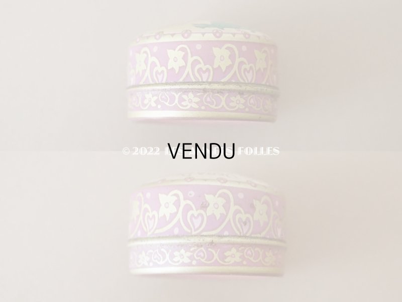 画像4: 1900年代 アンティーク 菫のワセリン缶 VERA PRIMA VIOLETTA VASELINE PARFUMEE - JAMY PARIS -