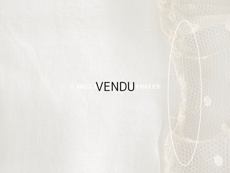 画像12: アンティーク ベビー用 シルク製　ベッドカバー パウダーブルー 42×56.5cm