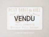 アンティーク  チョコレート箱用ハンドルのサンプラー PETIT SABOT DE NOEL