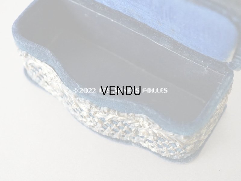 画像8: 1900年代 アンティーク ピンクッション付 エパングルケース ロカイユ装飾  HAIRPIN