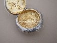 画像8: アンティーク シルバー製 シクラメンのパウダーケース