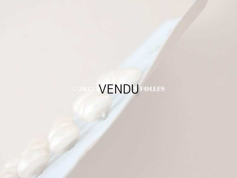 画像5: アンティーク 天使の台紙 ガラス製 パールボタン 11mm  24ピース