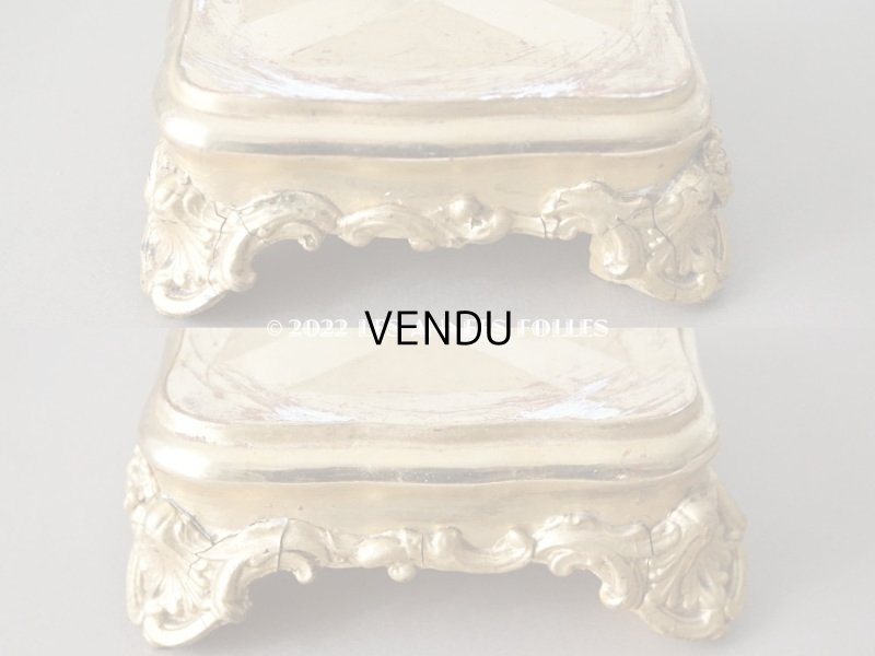 画像9: 19世紀末 アンティーク マリアージュの台座 ハンドモチーフ